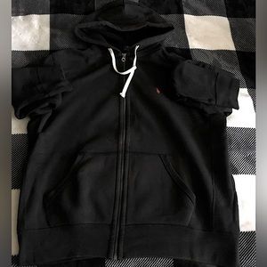 Black Polo Ralph Lauren Hoodie.